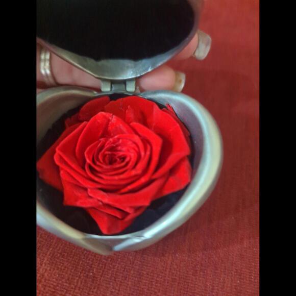Keepsake Pewter Rose - Picture 5 of 8